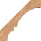 Ekena Millwork 5 1/2"W x 26"D x 26"H Balboa Smooth Knee Brace, Western Red Cedar BRC06X26X26BOA00SWR - alternate 4